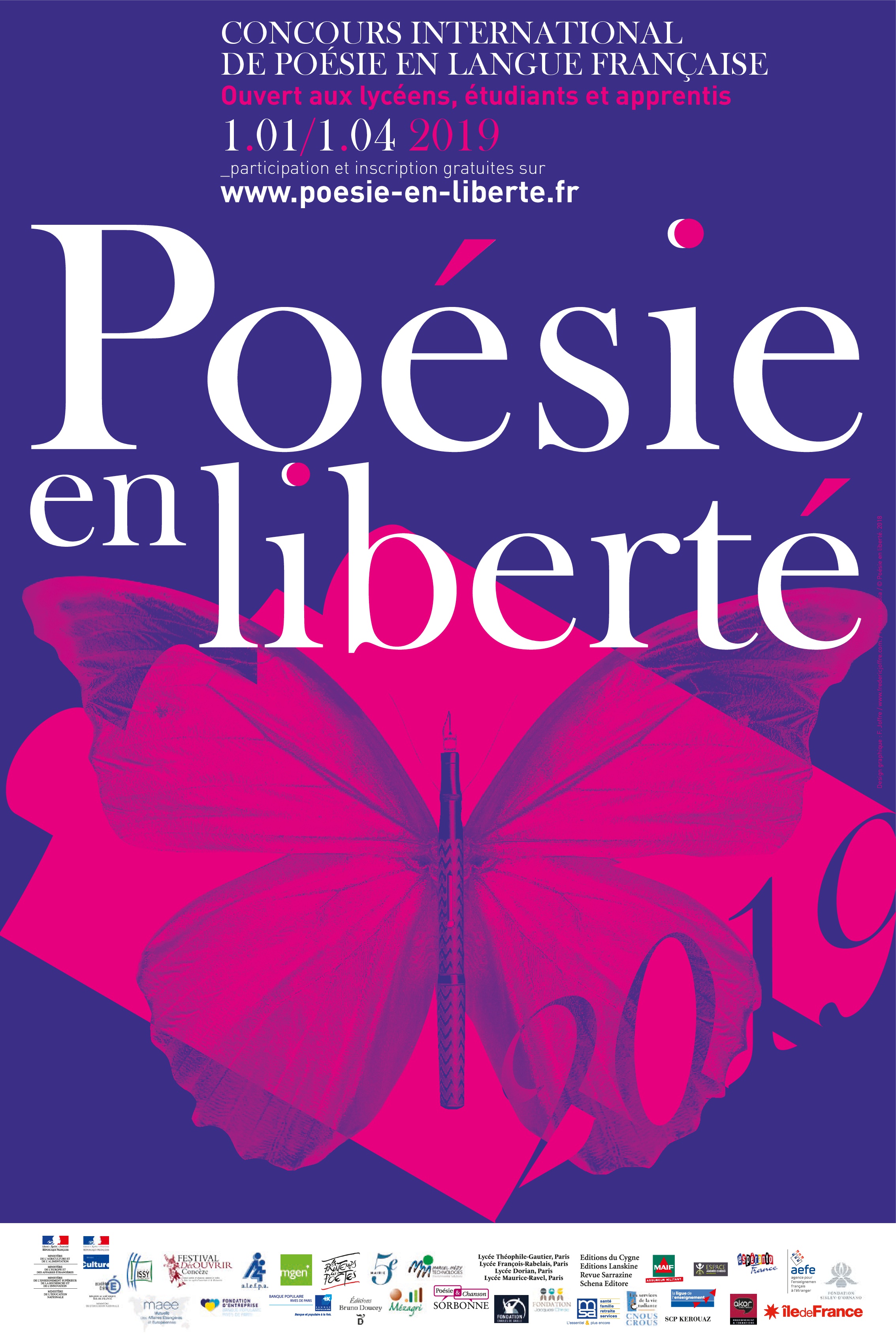 Poesie en liberte 2002. Concours de poesie des lyceens, via internet Réf  POE189